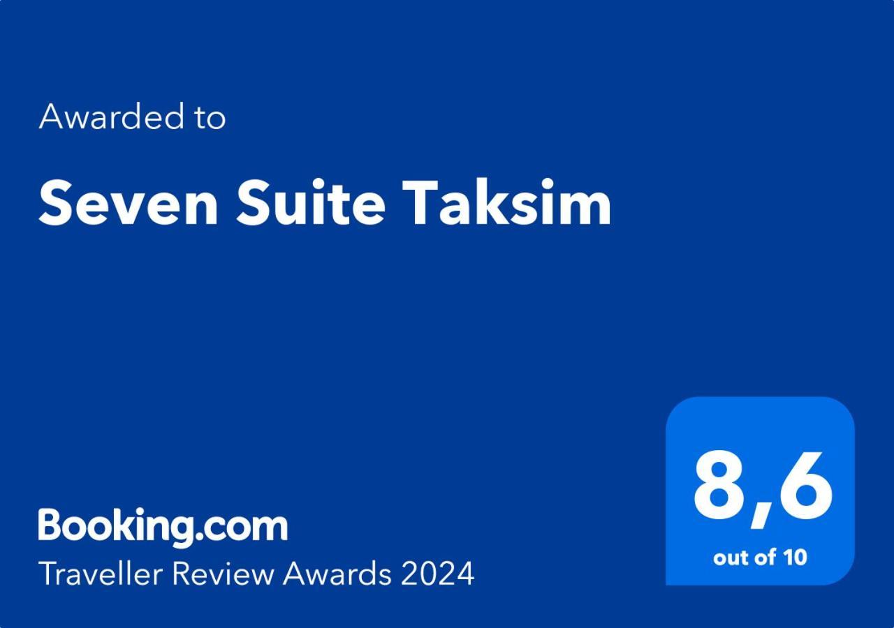 Seven Suite Taksim Stambuł Zewnętrze zdjęcie